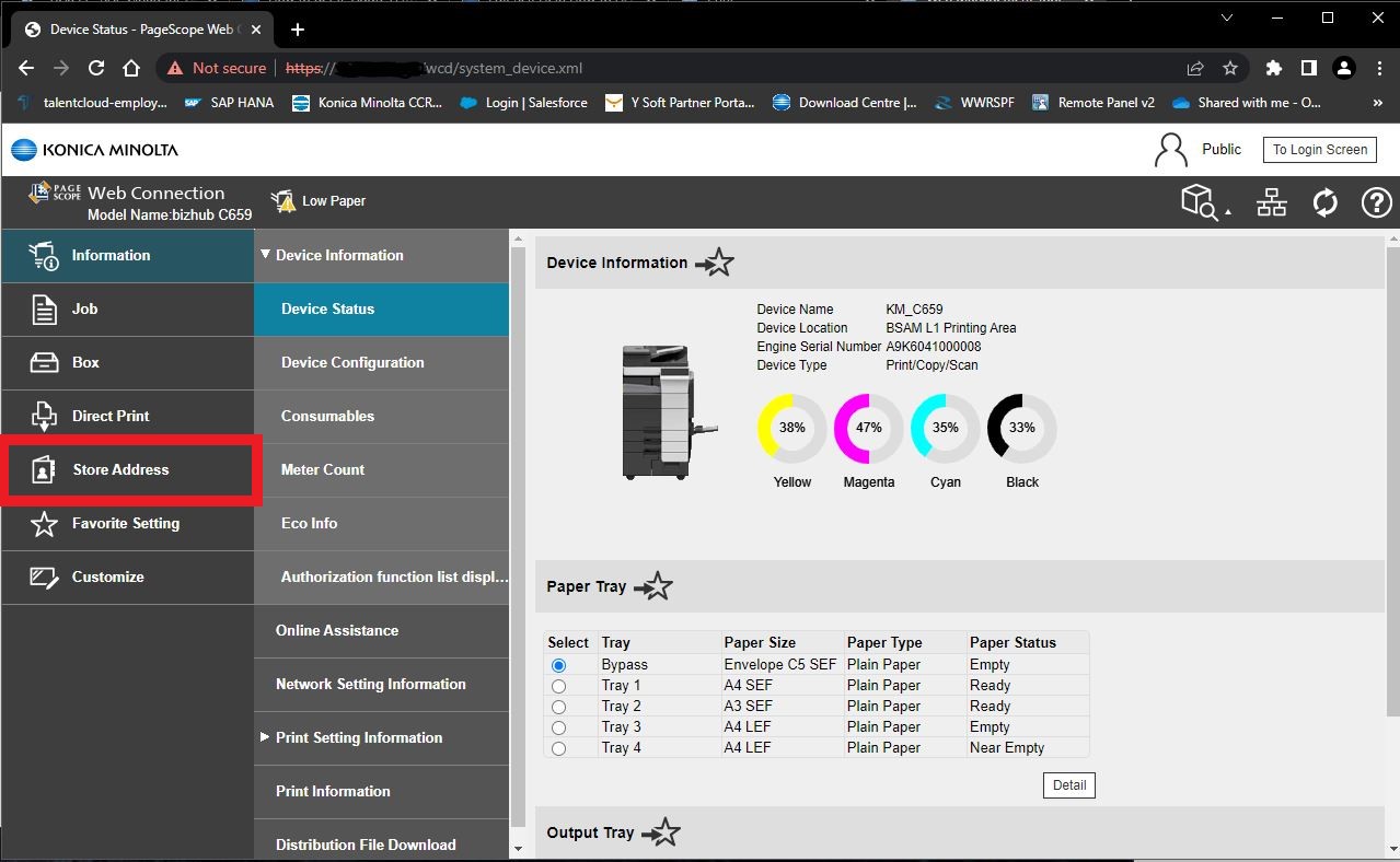 How to Setup Scan to Email Konica Minolta+ Assist